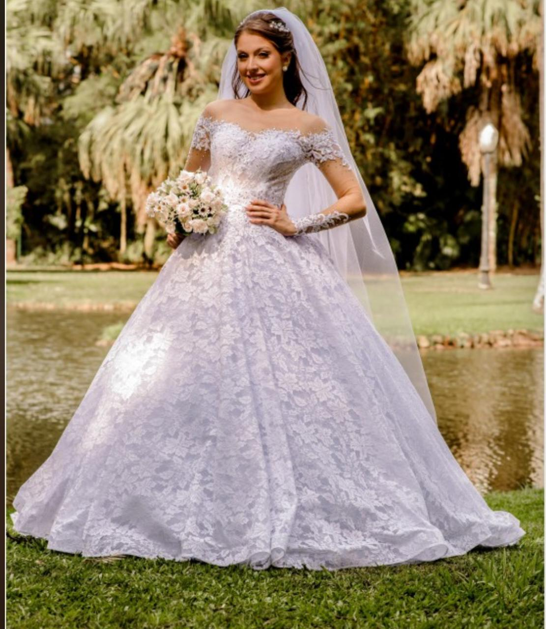 Vestido de noiva branco